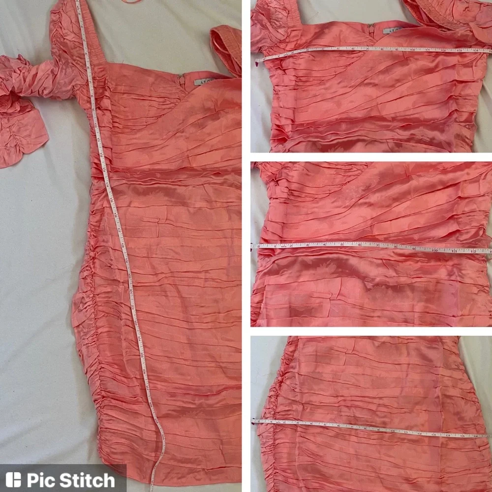 Revolve Atoir Tired of Love Gathered Mini Dress, NWT